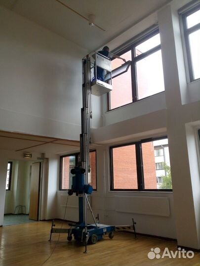 Мытье окон, мойка фасада, промышленный альпинизм