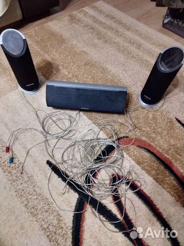Dvd Elenberg, 3 колонки Samsung от дом. кинотеатра