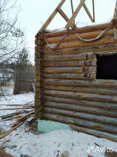 Сруб бани бу