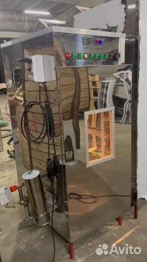 Коптильня из нержавейки с парогенератором