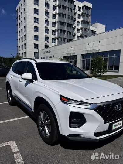 Hyundai Santa Fe 2.4 AT, 2019, 36 000 км