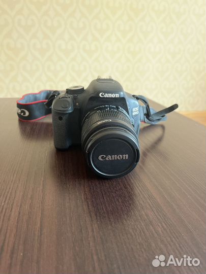 Зеркальный фотоаппарат canon eos 600d