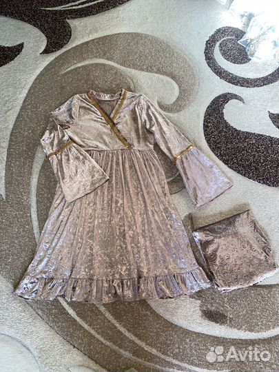 Национальное платье двойка для дома