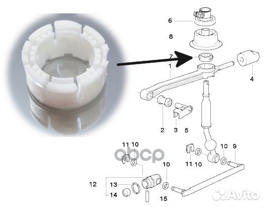 Опора рычага переключения передач 1999-GB-KIT;