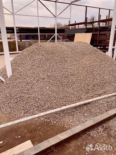 Щебень гравийный с доставкой