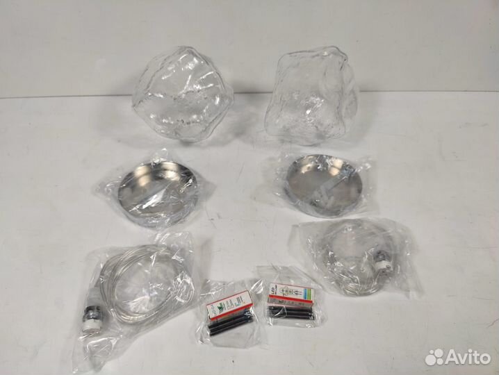 Подвесной стеклянный светильник