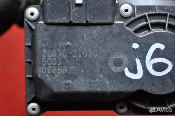 Дроссельная заслонка toyota probox NCP165V