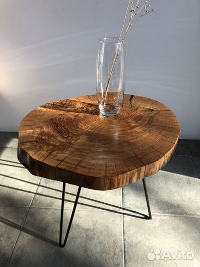 Стол из спила дуба