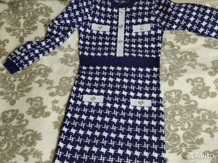 Платье теплое