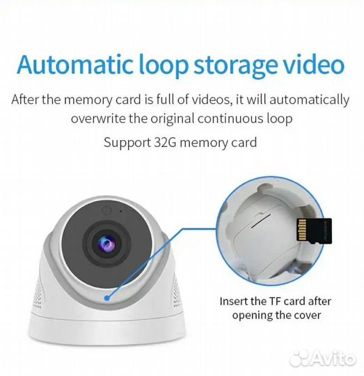 Купольная Wi Fi камера