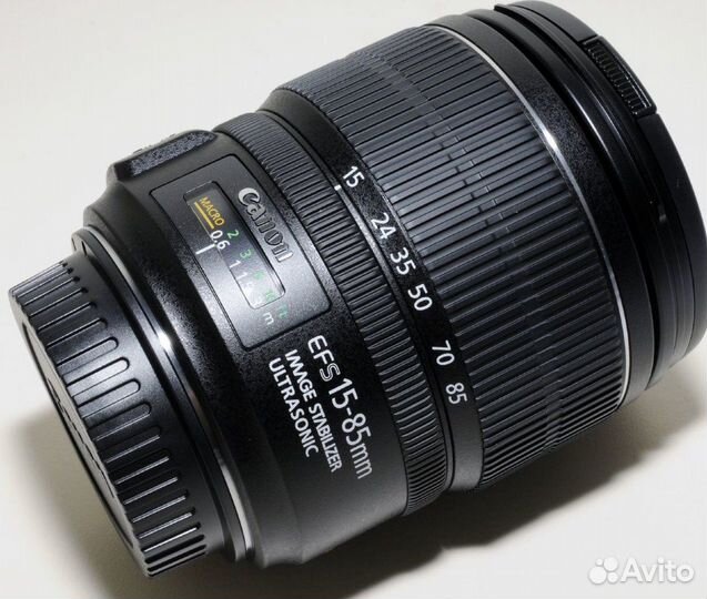 Объектив Canon EF-s 15-85 3.5-5.6 is usm (идеал)