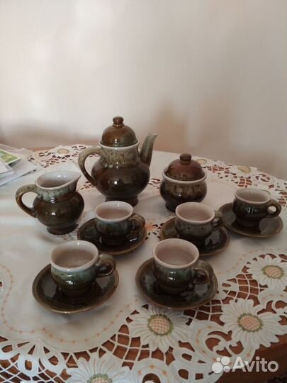 Кофейный сервиз керамика СССР