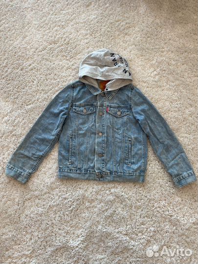 Джинсовая куртка levis детская