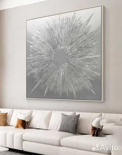 Картина на холсте интерьерная абстрактная