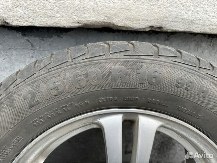 Колеса на Mitsubishi barum bravuris 2 215/60 R16