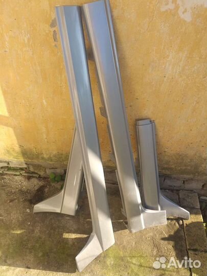 Пороги пластиковые nissan cube