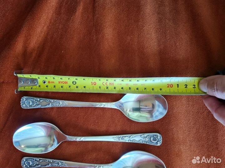 Ложки посеребренные столовые 6 шт