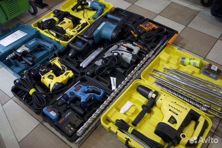 Аренда перфоратора дрели шуруповерта