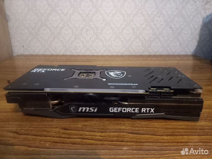 Видеокарта MSI GeForce RTX 3070 gaming trio (LHR)