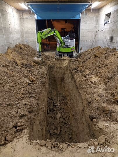 Аренда спецтехники мини-экскаватор