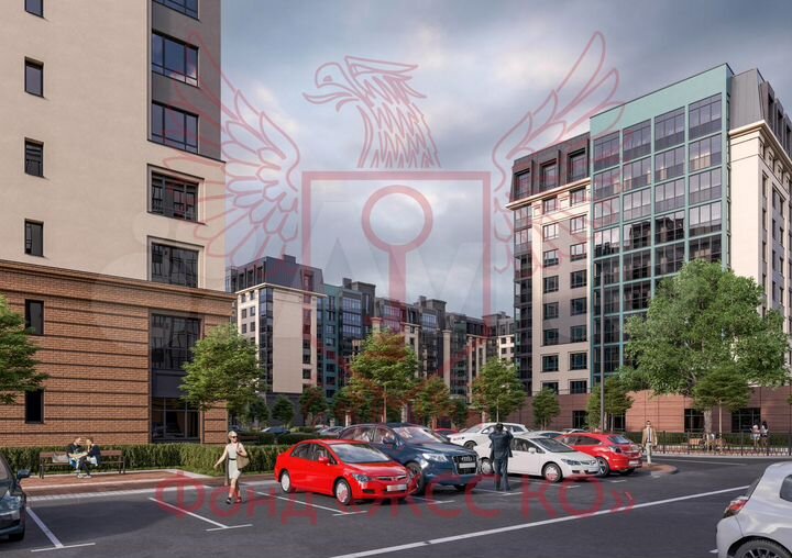 3-к. квартира, 83,2 м², 8/10 эт.