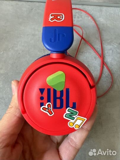 Наушники jbl детские JR310 красные