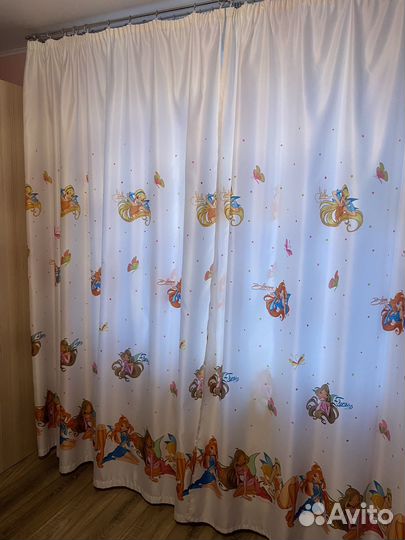 Комплект шторы и тюль