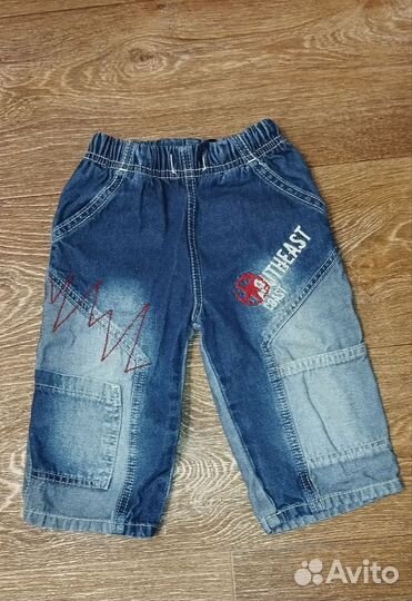 Джинсы детские 76/86