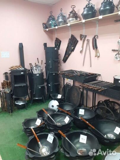 Казаны чугунные г. Наманган (Узбекистан)