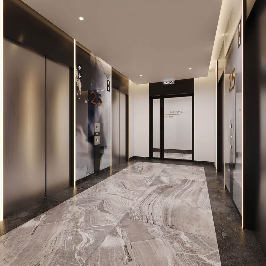 3-к. квартира, 114,6 м², 27/54 эт.