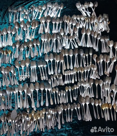 Мельхиор ложки,вилки