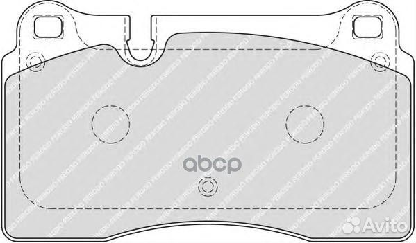 Колодки тормозные FDB1877 Ferodo
