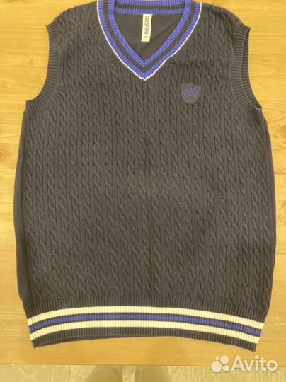 Жилетка для мальчика школьная 164