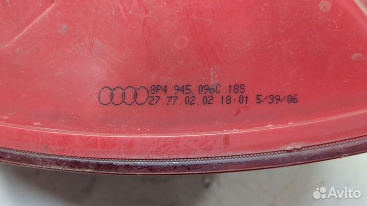 Фонарь (задний) Audi A3 (8P), 2006