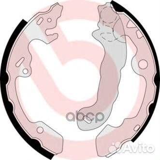 Колодки тормозные барабанные зад S24531