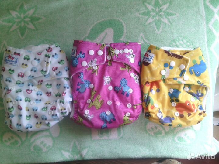 Многоразовые подгузники и вкладыши