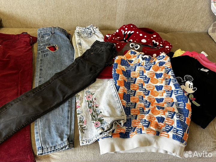 Детская одежда для девочек пакетом