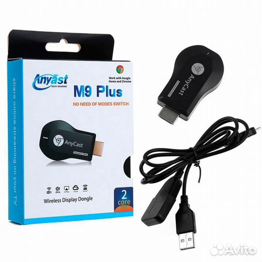 Адаптер переходник WiFi в hdmi Miracast Anycast M9