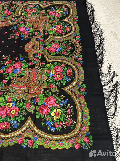 Павловопосадский платок Душевный разговор 18