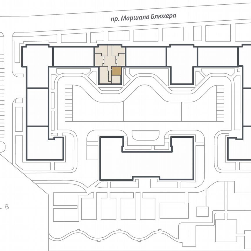 1-к. квартира, 36,4 м², 14/17 эт.