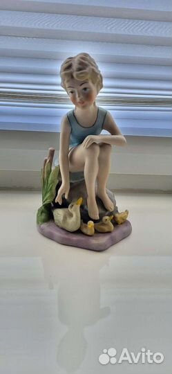 Статуэтка бисквитный фарфор Клеймо