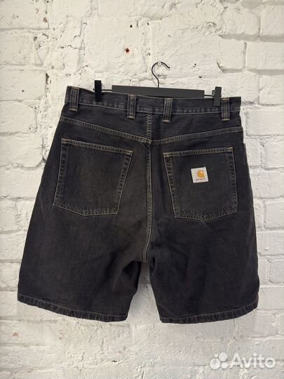 Шорты Carhartt Wip Brandon Black(Stone Washed) M