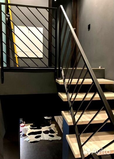 Г-образная лестница