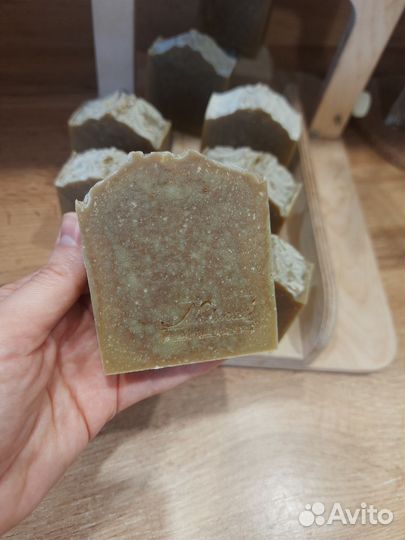 Натуральное мыло на соке лопуха