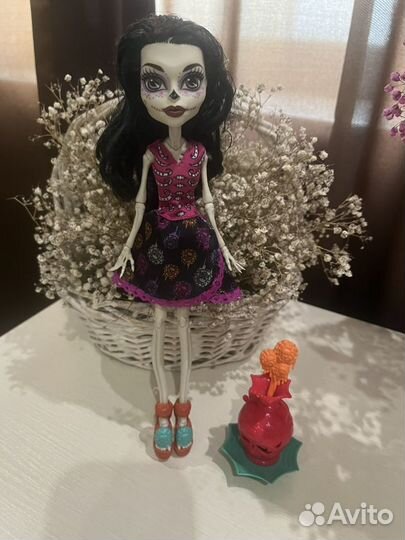 Кукла монстер хай monster high Скелита Калаверас