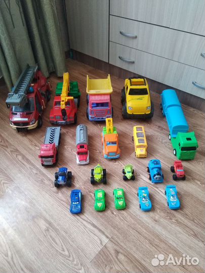 Машинки пакетом