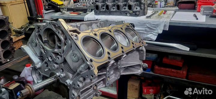 Двигатель VK56 / для Патрол Y62 5.6