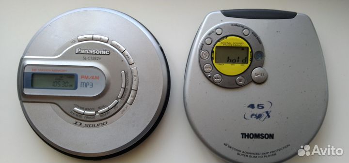 CD MP3 плеер Panasonic SL-CT582V и Thomson LAD960