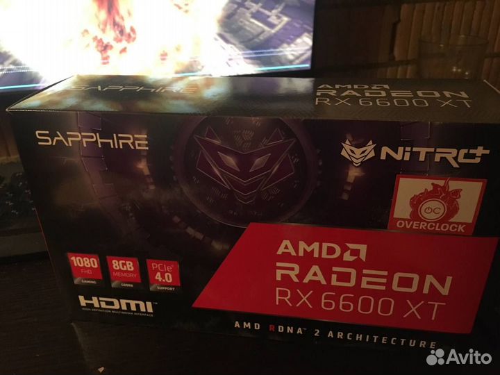 Sapphire nitro+ amd radeon rx 6600 xt 8 gb