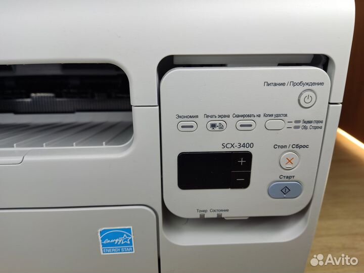 Мфу лазерное Samsung SCX-3400 пробег 2717стр Новый